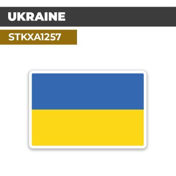 Sticker UKRAINE | Drapeaux Pays