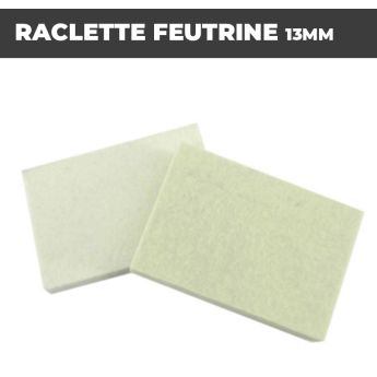RACLETTE DE MAROUFLAGE EN FEUTRINE 13MM | Accessoires pour adhésif
