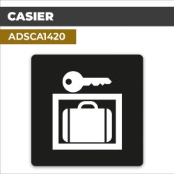 Autocollant | CASIER | Vestiaires
