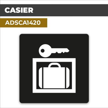 Autocollant | CASIER | Vestiaires