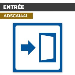 Autocollant | ENTRÉE | Accès