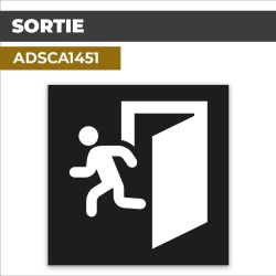 Autocollant | SORTIE | Issue et sorties
