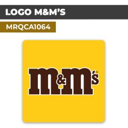 Autocollant | LOGO M&MS | Marques alimentaires
