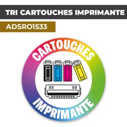 Autocollant TRI CARTOUCHES IMPRIMANTE | Tri sélectif et recyclage
