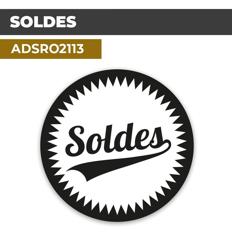 Autocollant SOLDES | Promotions