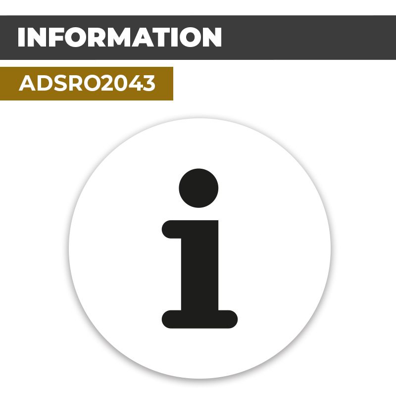 Autocollant INFORMATION | Renseignement