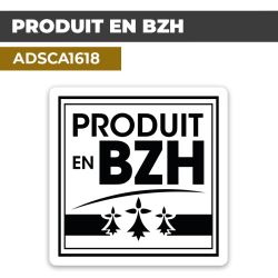 Autocollant PRODUIT EN BZH | Made in Bretagne