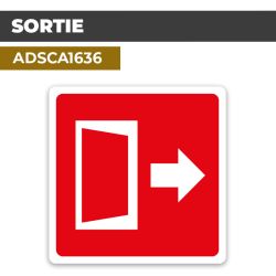 Autocollant SORTIE | Parcours et issues