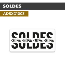 Autocollant SOLDES | Promotions