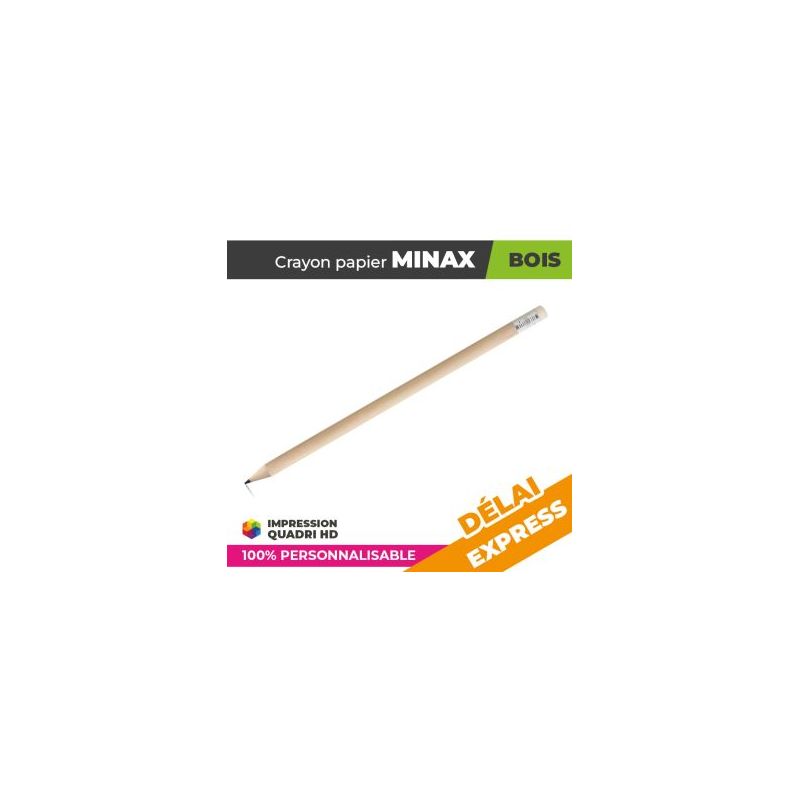 Crayon Papier Personnalisé | MINAX