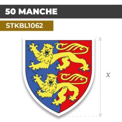 Sticker | 50 DÉPARTEMENT DE LA MANCHE | Blason