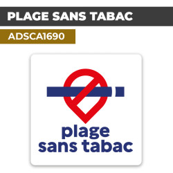 Autocollant | PLAGE SANS...