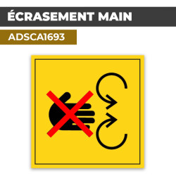 Autocollant | ECRASEMENT...