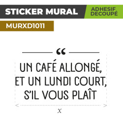 Sticker Mural | CAFÉ...