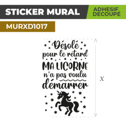 Sticker Mural | DESOLE POUR...