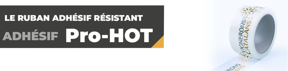 Scotch Personnalisé Pro-HOT | Adhésif personnalisé | WIKOM