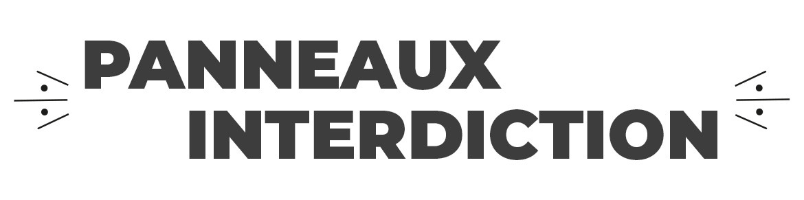 Autocollants Panneaux Interdiction – Code de la Route