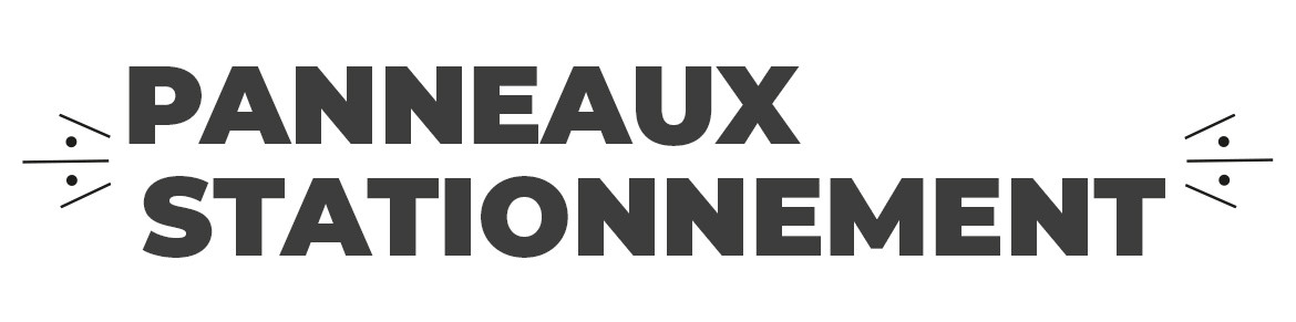 Autocollants Panneaux Stationnement – Stationnement réglementé