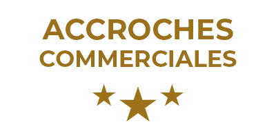 Accroches commerciales