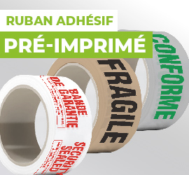 Ruban Adhésif Pré-Imprimé